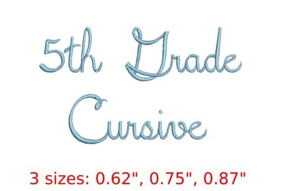 5th Grade Cursive Review