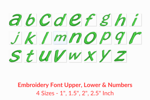 Blacklight Font: A Seasonal Embroidery Star