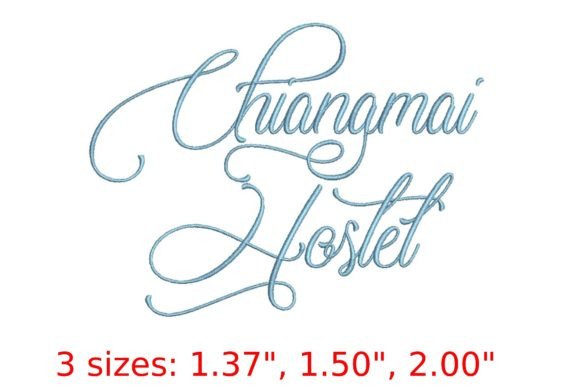 Changmai Hostel Font Review
