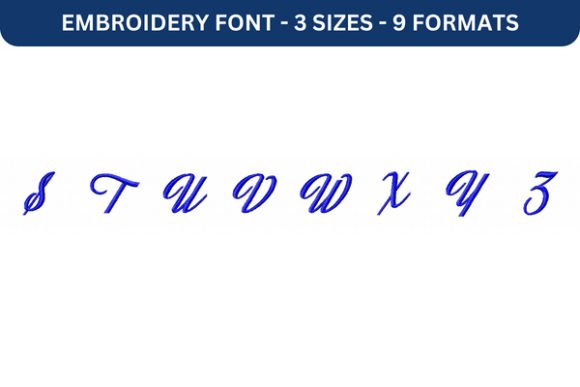 Jasmine and Green Tea Font S to Z