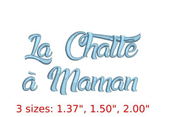 La Chatte a Maman Font Review