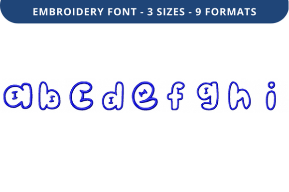 Pop That Bubble Font a to I