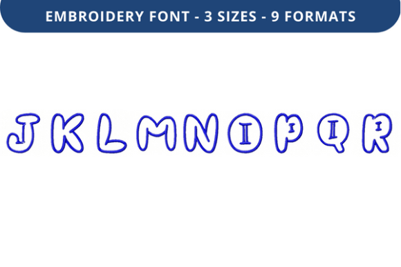 Pop That Bubble Font J to R Review
