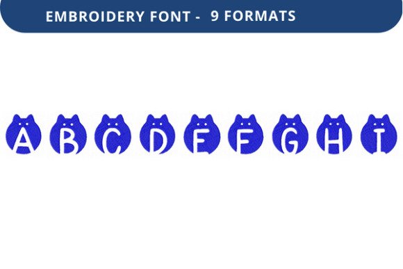 Skulls and Kitties Font a to I Review